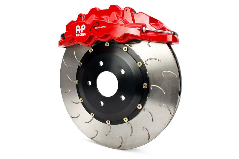 AP Racing By STILLEN Red Six Piston Caliper with J-Hook Rotor